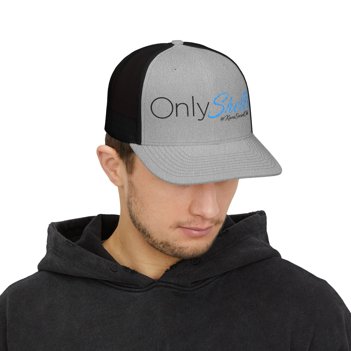 OnlyShells Embroidered Trucker Cap (Richardson)