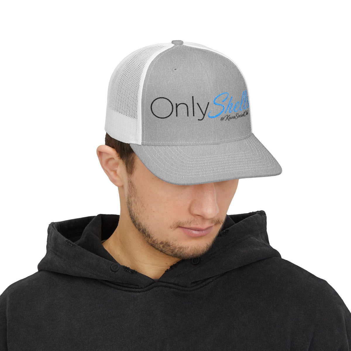 OnlyShells Embroidered Trucker Cap (Richardson)