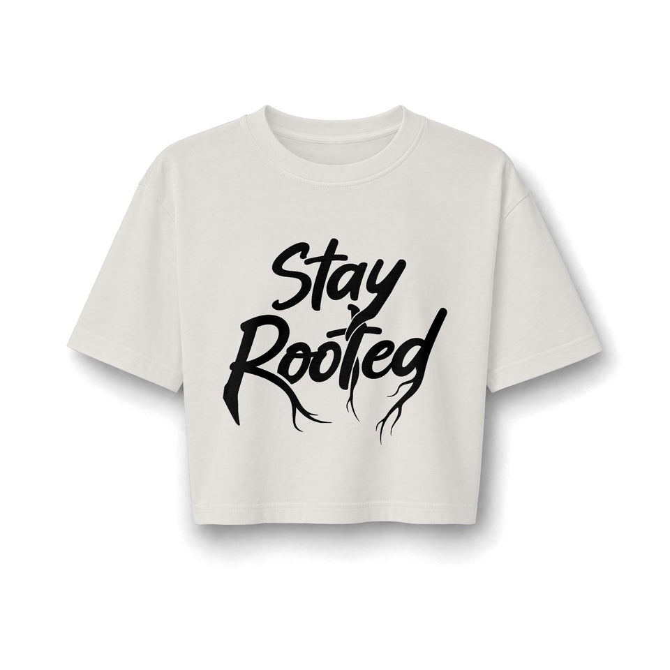 Saty Rooted Crop Top (American Apparel)