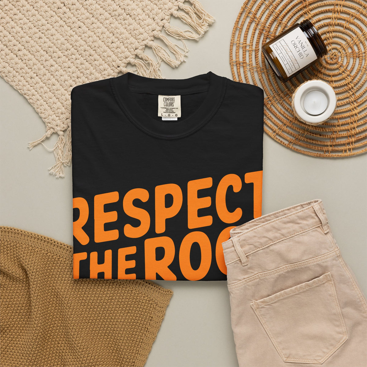 Respect The Root T-Shirt (Comfort Colors)