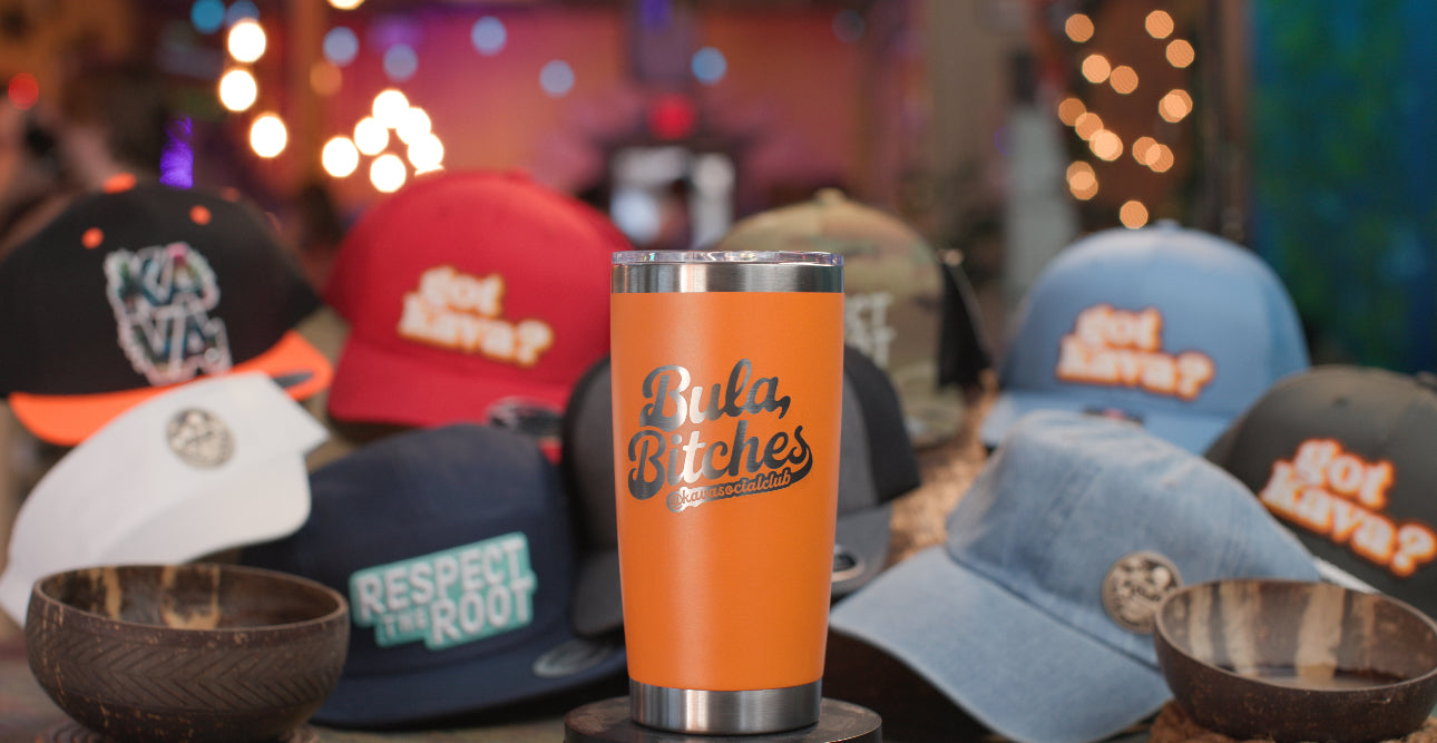 Bula Bitches tumbler and KSC hats